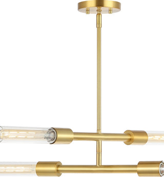 Safavieh Cronos PND4180A Brass / Clear Lamp main image