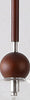 Safavieh Roxora PND4182A Dark Walnut / Nickel Lamp Room Scene Off Feature