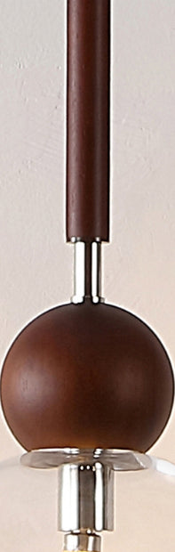 Safavieh Roxora PND4182A Dark Walnut / Nickel Lamp Room Scene On Feature