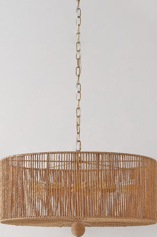 Safavieh Mamba PND4186A Natural / Gold Lamp Room Scene Off Feature