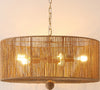 Safavieh Mamba PND4186A Natural / Gold Lamp Main On
