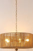 Safavieh Mamba PND4186A Natural / Gold Lamp Room Scene On Feature