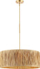 Safavieh Colessa PND4187A Natural / Gold Lamp Main On