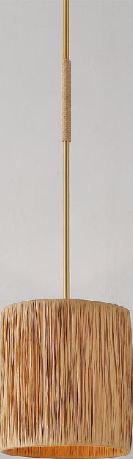 Safavieh Saija PND4189A Natural / Gold Lamp Room Scene Off Feature