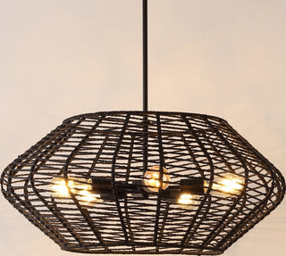 Safavieh Briza PND4192A Black Lamp Room Scene On Feature