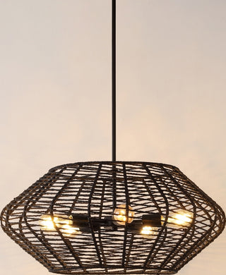 Safavieh Briza PND4192A Black Lamp Room Scene On Feature