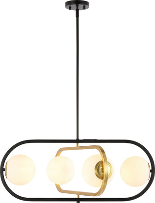 Safavieh Urbana PND4194A Black / Brass Lamp main image