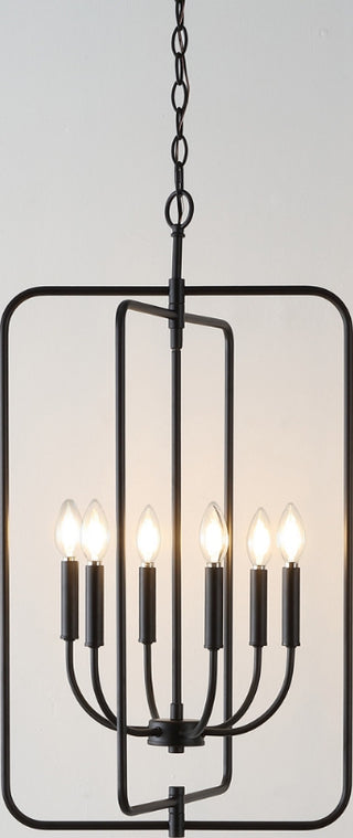 Safavieh Alto PND4196A Black Lamp Room Scene On Feature