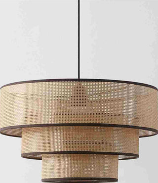 Safavieh Malya PND4202A Brown / Natural Lamp Room Scene Off Feature