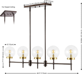 Safavieh Mylah PND4207A Oil Rub Bronze / Brass Lamp main image