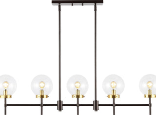 Safavieh Mylah PND4207A Oil Rub Bronze / Brass Lamp Main On