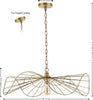 Safavieh Mikola PND4208A Gold Lamp main image