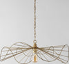 Safavieh Mikola PND4208A Gold Lamp Room Scene Off Feature