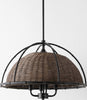 Safavieh Paulina PND4210A Dark Natural / Black Lamp Room Scene Off Feature