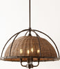 Safavieh Paulina PND4210A Dark Natural / Black Lamp Room Scene On Feature