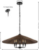 Safavieh Palmera PND4211A Dark Natural / Black Lamp main image