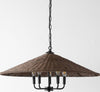 Safavieh Palmera PND4211A Dark Natural / Black Lamp Room Scene Off Feature