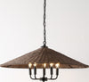 Safavieh Palmera PND4211A Dark Natural / Black Lamp Room Scene On Feature
