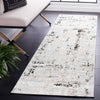 Safavieh Parker PRK100 Light Grey / Black Area Rug Room Scene Feature