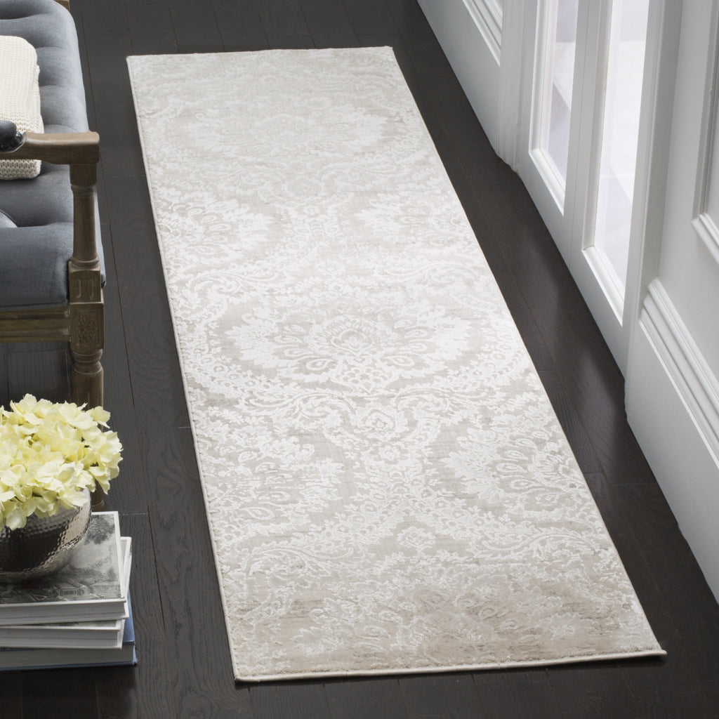 Safavieh Princeton PRN717B Silver / Beige Area Rug Room Scene Feature