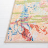 Safavieh Paint Brush PTB159 Blue / Blush Pink Machine Washable Area Rug