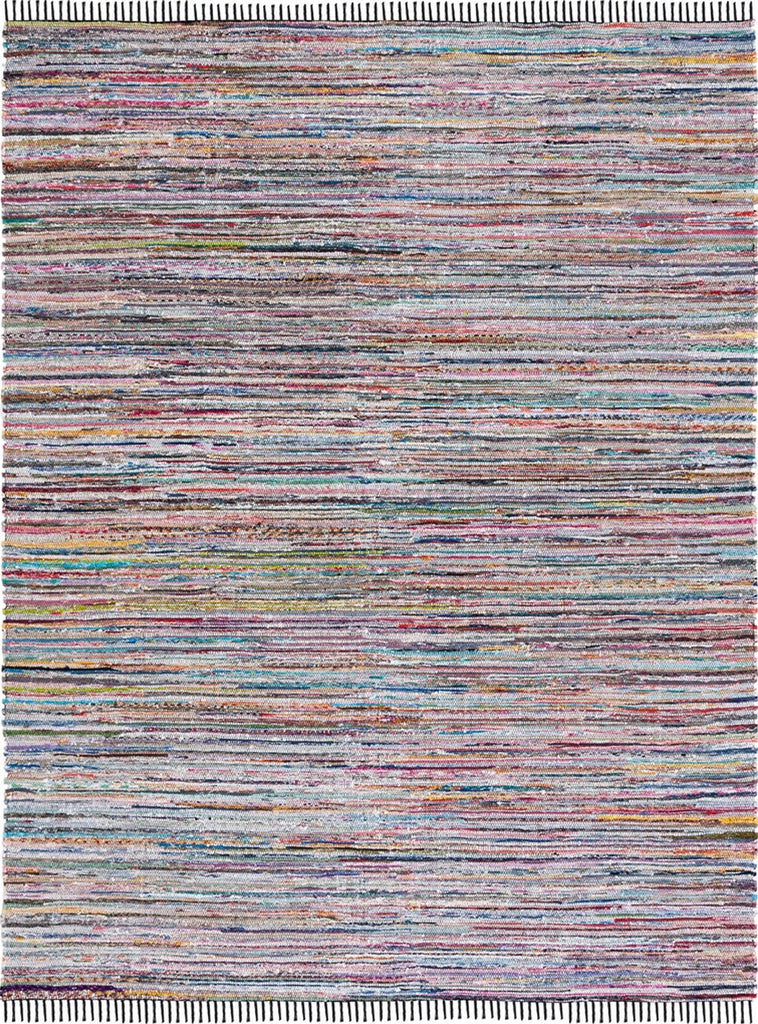 Safavieh Rag Rug RAR301F Black / Pink Area main image