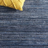 Safavieh Rag Rug RAR301M Blue / Black Area Detail