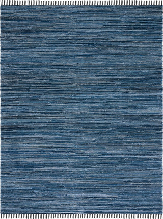 Safavieh Rag Rug RAR301M Blue / Black Area main image