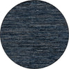 Safavieh Rag Rug RAR301N Navy / Black Area Round