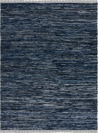 Safavieh Rag Rug RAR301N Navy / Black Area main image