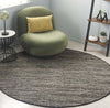 Safavieh Rag Rug RAR301Y Dark Green / Black Area Room Scene