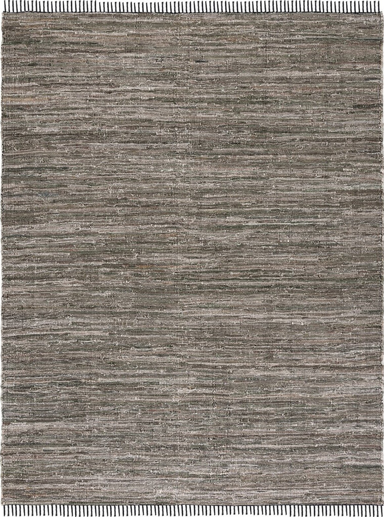 Safavieh Rag Rug RAR301Y Dark Green / Black Area main image