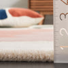 Safavieh Rodeo Drive RD375A Ivory / Pink Area Rug Detail