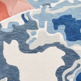 Safavieh Rodeo Drive RD405N Ivory / Navy Area Rug Detail