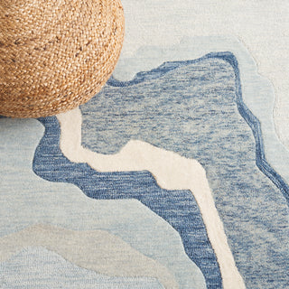 Safavieh Rodeo Drive RD406N Ivory / Navy Area Rug Detail