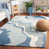 Safavieh Rodeo Drive RD406N Ivory / Navy Area Rug Room Scene