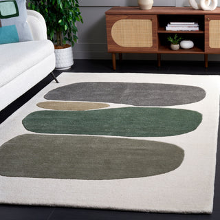 Safavieh Rodeo RD407Y Ivory / Green Area Rug Room Scene Feature