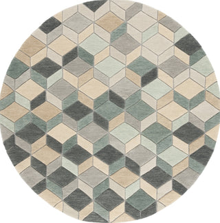 Safavieh Rodeo Drive RD452B Beige / Grey Area Rug Round