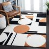 Safavieh Rodeo Drive RD856A Ivory / Black Area Rug Room Scene