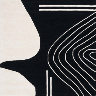 Safavieh Rodeo Drive RD860Z Black / Ivory Area Rug Square