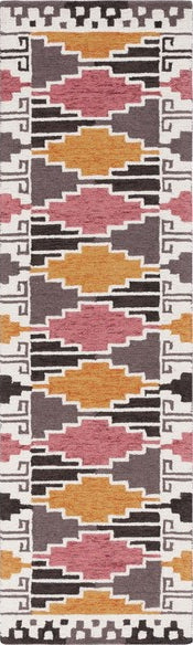 Safavieh Rodeo Drive RD913Z Black / Rust Area Rug Runner