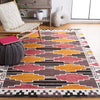 Safavieh Rodeo Drive RD913Z Black / Rust Area Rug Room Scene