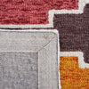 Safavieh Rodeo Drive RD913Z Black / Rust Area Rug Backing