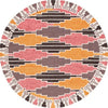 Safavieh Rodeo Drive RD913Z Black / Rust Area Rug Round