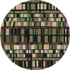 Safavieh Rodeo Drive RD976Y Green / Purple Area Rug Round