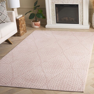 Safavieh Revive REV108 Pink Area Rug Room Scene Feature