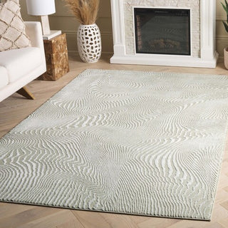 Safavieh Revive REV110 Sage / Ivory Area Rug Room Scene Feature