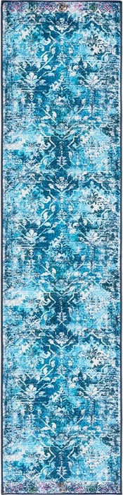 Safavieh Riviera RIV117 Navy / Light Blue Machine Washable Area Rug