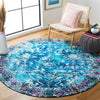 Safavieh Riviera RIV117 Navy / Light Blue Machine Washable Area Rug