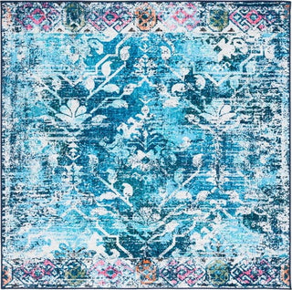 Safavieh Riviera RIV117 Navy / Light Blue Machine Washable Area Rug